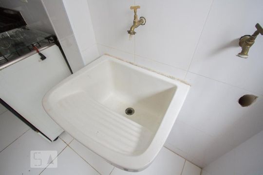 Detalhe Área de Serviço de apartamento à venda com 2 quartos, 74m² em Campo Belo, São Paulo