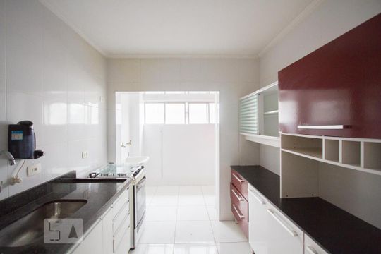 Cozinha de apartamento à venda com 2 quartos, 74m² em Campo Belo, São Paulo