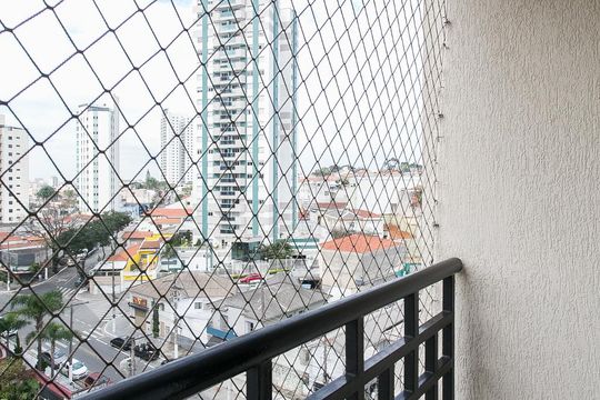 Varanda da Suíte de apartamento para alugar com 3 quartos, 86m² em Vila Regente Feijó, São Paulo