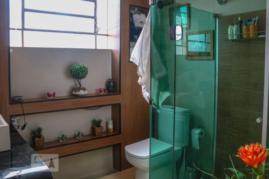 Banheiro Social de apartamento para alugar com 4 quartos, 110m² em Prado, Belo Horizonte