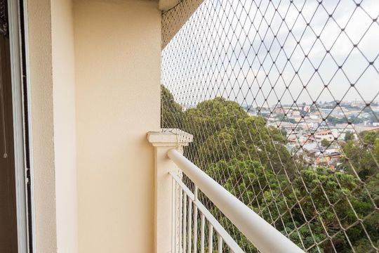 Sacada de apartamento para alugar com 3 quartos, 76m² em Centro, Diadema