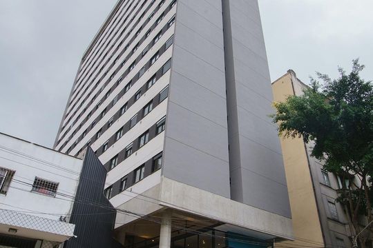 Fachada de apartamento à venda com 1 quarto, 26m² em Vila Buarque, São Paulo