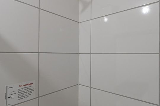 Banheiro Social de apartamento para alugar com 1 quarto, 30m² em Vila Graciosa, São Paulo