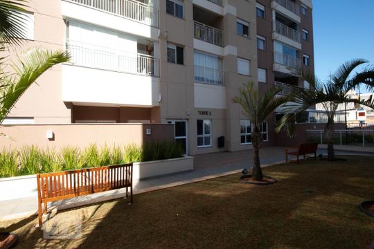 Fachada do bloco de apartamento para alugar com 2 quartos, 49m² em Jardim Roberto, Osasco