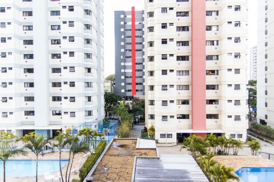 Vista da Varanda de apartamento à venda com 2 quartos, 65m² em Vila Curuca, Santo André