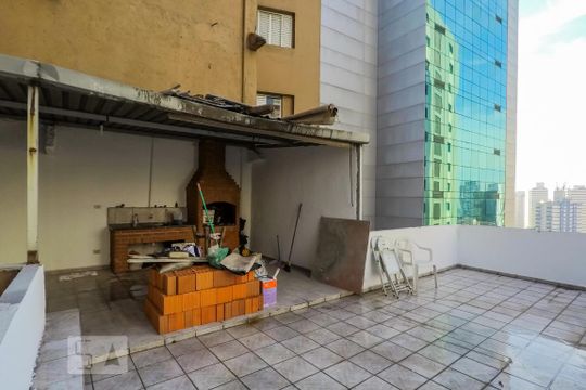Área comum - Churrasqueira de apartamento para alugar com 1 quarto, 58m² em Liberdade, São Paulo
