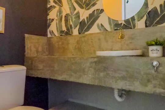 Lavabo de apartamento para alugar com 1 quarto, 58m² em Liberdade, São Paulo