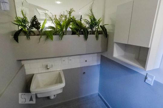 Area de Serviço de apartamento para alugar com 1 quarto, 58m² em Liberdade, São Paulo