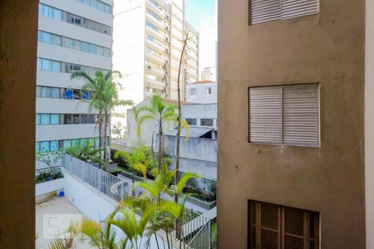 Vista Quarto - suite de apartamento para alugar com 1 quarto, 58m² em Liberdade, São Paulo
