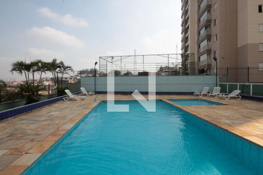 Área comum - Piscina de apartamento para alugar com 3 quartos, 64m² em Chácara Belenzinho, São Paulo
