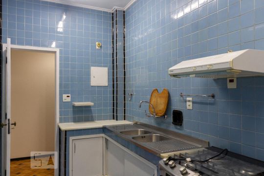 Cozinha de apartamento à venda com 2 quartos, 90m² em Tijuca, Rio de Janeiro