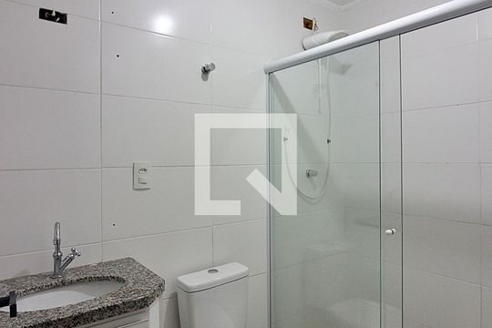 Banheiro Social de apartamento à venda com 1 quarto, 38m² em Centro, São Bernardo do Campo