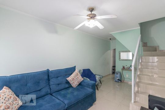 Sala de casa à venda com 4 quartos, 235m² em Jardim Ana Maria, Santo André