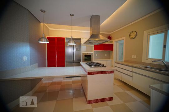 Cozinha de casa à venda com 5 quartos, 500m² em Jardim Itu, Porto Alegre