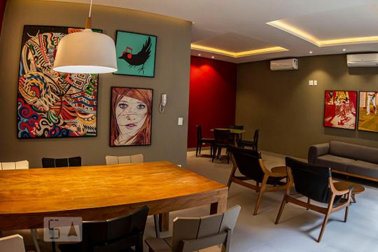 Salão de festas de kitnet/studio à venda com 1 quarto, 20m² em República, São Paulo