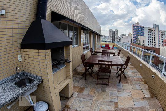 Churrasqueira de kitnet/studio à venda com 1 quarto, 20m² em República, São Paulo