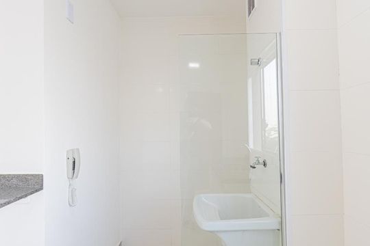 Área de Serviço de kitnet/studio para alugar com 1 quarto, 41m² em Vila Paulo Silas, São Paulo