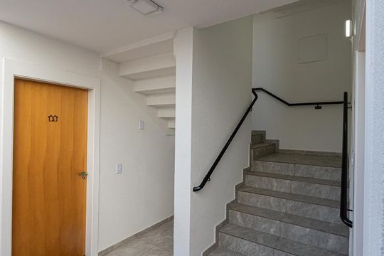 Área comum de kitnet/studio para alugar com 1 quarto, 41m² em Vila Paulo Silas, São Paulo