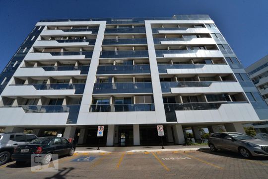 Fachada de apartamento para alugar com 1 quarto, 35m² em Setor Noroeste, Brasília