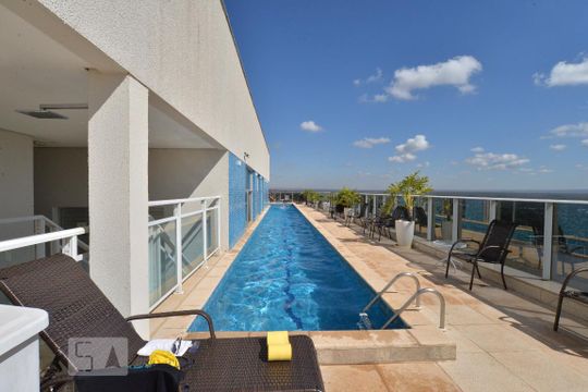Piscina de apartamento para alugar com 1 quarto, 35m² em Setor Noroeste, Brasília