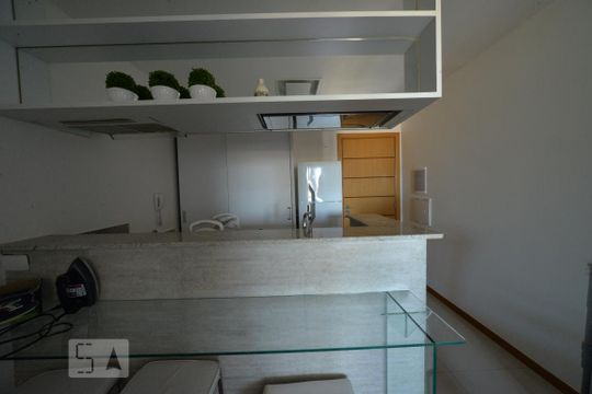Cozinha de apartamento para alugar com 1 quarto, 35m² em Setor Noroeste, Brasília