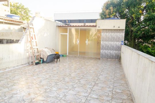 Terraço de casa à venda com 2 quartos, 46m² em Taquara, Rio de Janeiro