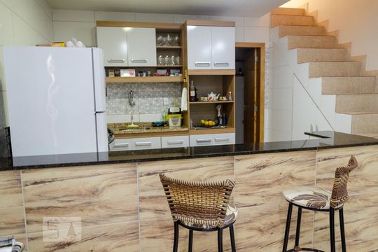 Cozinha de casa à venda com 2 quartos, 46m² em Taquara, Rio de Janeiro