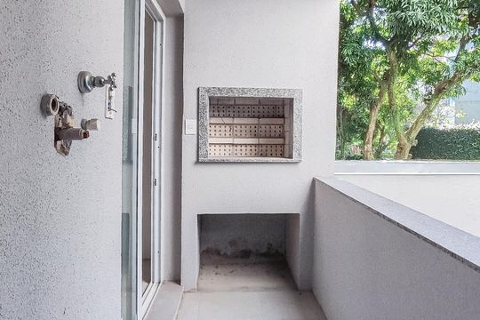 Varanda da Sala de apartamento à venda com 2 quartos, 78m² em Menino Deus, Porto Alegre