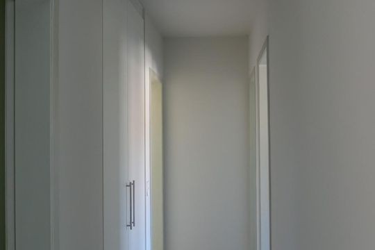 Corredor de apartamento para alugar com 3 quartos, 70m² em Pompéia, Belo Horizonte