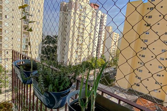 Varanda de apartamento à venda com 3 quartos, 66m² em Vila Prudente, São Paulo