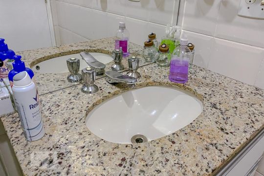 Detalhe Banheiro da Suite de apartamento à venda com 3 quartos, 66m² em Vila Prudente, São Paulo