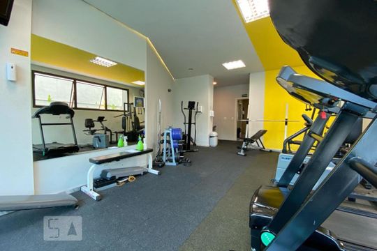 Área comum - Academia de kitnet/studio à venda com 1 quarto, 63m² em Paraíso do Morumbi, São Paulo