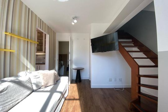 Studio de kitnet/studio à venda com 1 quarto, 63m² em Paraíso do Morumbi, São Paulo