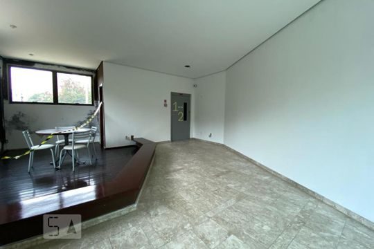 Hall Social de kitnet/studio à venda com 1 quarto, 63m² em Paraíso do Morumbi, São Paulo