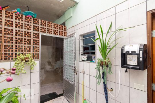 Quintal / Área de Serviço de casa para alugar com 2 quartos, 380m² em Parque das Nações, Santo André