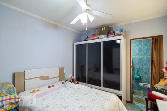 Suíte 1 de casa para alugar com 2 quartos, 380m² em Parque das Nações, Santo André