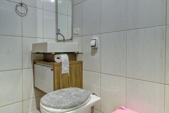 Banheiro de apartamento para alugar com 2 quartos, 70m² em Bigorrilho, Curitiba