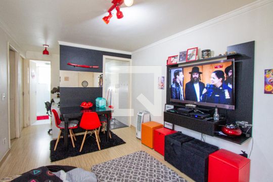 Sala de apartamento à venda com 2 quartos, 49m² em São Pedro, Osasco