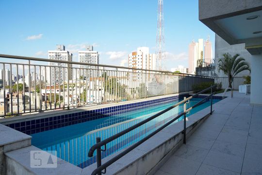Área comum - Piscina de apartamento para alugar com 1 quarto, 45m² em Sumarezinho, São Paulo
