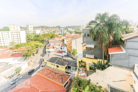 Quarto 1 Vista de apartamento à venda com 2 quartos, 59m² em Vila Indiana, São Paulo