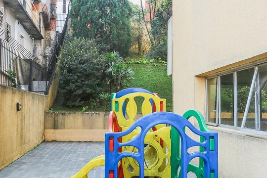 Area Comum  Playground de apartamento à venda com 2 quartos, 59m² em Vila Indiana, São Paulo