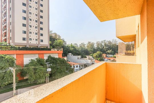 Varanda Quarto 2  de apartamento à venda com 2 quartos, 59m² em Vila Indiana, São Paulo