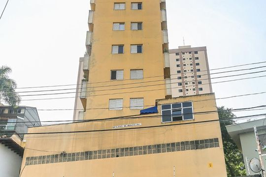 Fachada de apartamento à venda com 2 quartos, 59m² em Vila Indiana, São Paulo