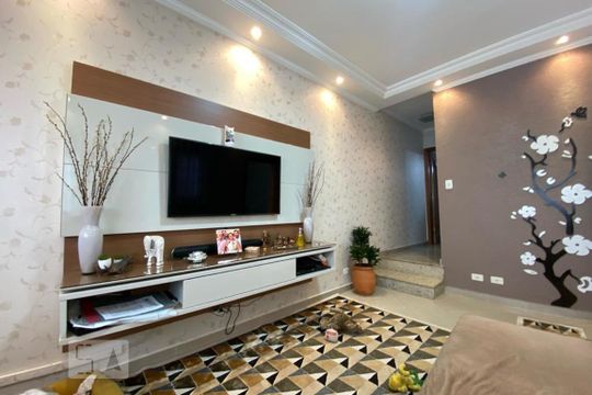 Sala de casa à venda com 3 quartos, 146m² em Jardim Monte Kemel, São Paulo