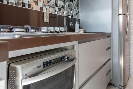 Cozinha de apartamento para alugar com 2 quartos, 66m² em Centro, Barueri