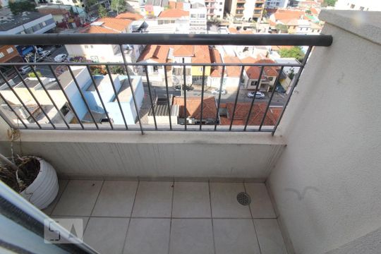 Varanda Sala de apartamento à venda com 2 quartos, 63m² em Santo Antônio, São Caetano do Sul