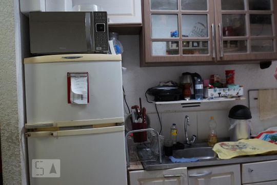 Cozinha de apartamento à venda com 2 quartos, 40m² em Cavalhada, Porto Alegre