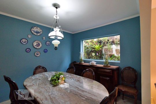 Sala de Jantar de casa para alugar com 3 quartos, 350m² em Vila Tramontano, São Paulo
