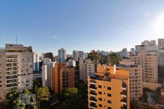 Vista da Varanda da Sala de apartamento à venda com 4 quartos, 219m² em Jardim Ampliação, São Paulo
