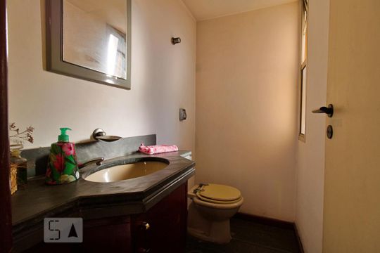 Lavabo de apartamento à venda com 4 quartos, 219m² em Jardim Ampliação, São Paulo